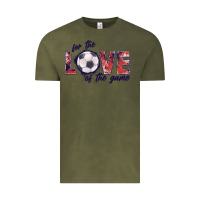 Vintage Olive soccer love of the game Vintage Tee - JahusDesignShop