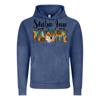 Vintage Denim western shiba inu mom Vintage Hoodie - RanaPortraitStore