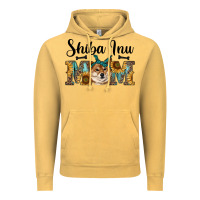 Vintage Mustard western shiba inu mom Vintage Hoodie - RanaPortraitStore