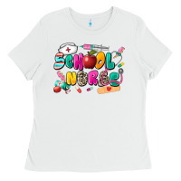 White school nurse Ladies Tee - Zillion Design Studio
