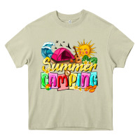 Mossy summer camping Heavy Core Tee - texasbilliewilder