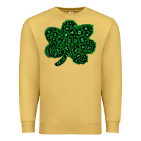 Antique Gold shamrock st patrick Premium Sweatshirt - Bettercallsaul