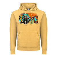Vintage Mustard love black angus indian headdress Vintage Hoodie - JahusDesignShop
