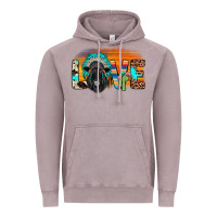 Love Black Angus Indian Headdress Vintage Hoodie | Teevron