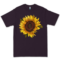 Plum sunflower Premium Tee - RanaPortraitStore