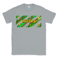 Heather Grey leopar and cowhide with cheers Classic Tee - AdoDesignShop