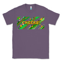 Lavender leopar and cowhide with cheers Classic Tee - AdoDesignShop