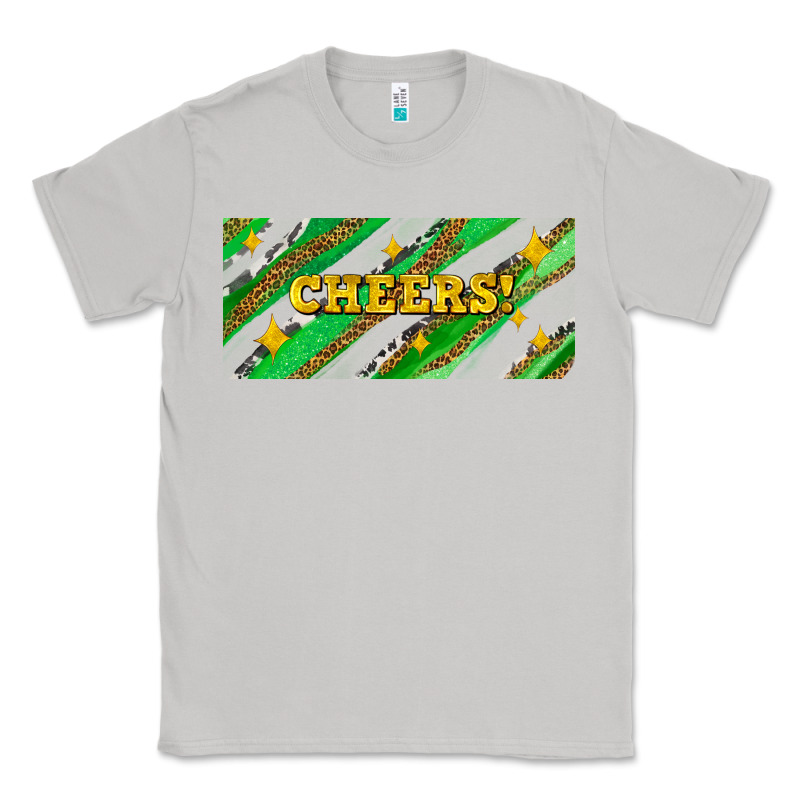 Leopar And Cowhide With Cheers Classic Tee by AdoDesignShop | Teevron