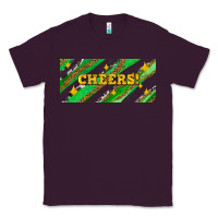 Plum leopar and cowhide with cheers Classic Tee - AdoDesignShop
