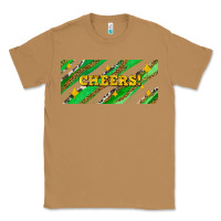 Toasted Coconut leopar and cowhide with cheers Classic Tee - AdoDesignShop
