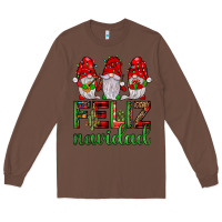 Chestnut feliz navidad gnomies Long Sleeve Tee - JahusDesignShop
