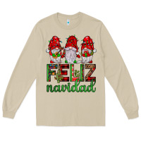 Mushroom feliz navidad gnomies Long Sleeve Tee - JahusDesignShop
