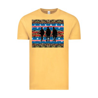 Vintage Mustard armed forces day soldier Vintage Tee - Artiststas