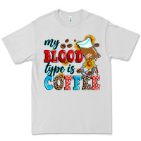 Dove Grey my blood type is coffee Premium Tee - Zillion Design Studio