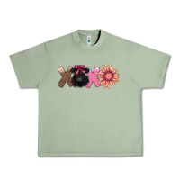Oil Green xoxo belted galloway Urban Heavy Tee - AdoDesignShop