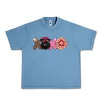 Pebble Blue xoxo belted galloway Urban Heavy Tee - AdoDesignShop