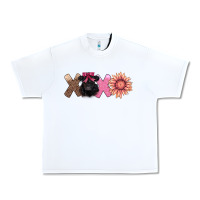 White xoxo belted galloway Urban Heavy Tee - AdoDesignShop
