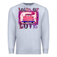 Heather Grey Loads Of Love Premium Sweatshirt - Bettercallsaul