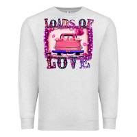 Oatmeal Heather Loads Of Love Premium Sweatshirt - Bettercallsaul