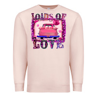 Pale Pink Loads Of Love Premium Sweatshirt - Bettercallsaul