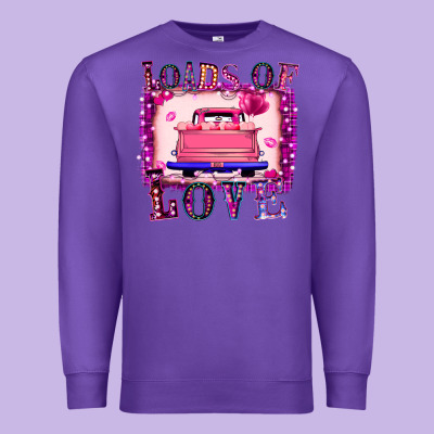 Loads Of Love Premium Sweatshirt Designed By Bettercallsaul