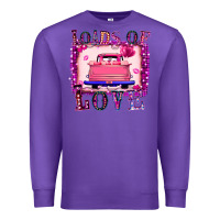 Purple Loads Of Love Premium Sweatshirt - Bettercallsaul