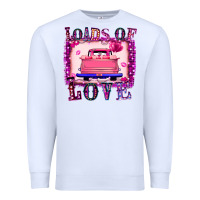 White Loads Of Love Premium Sweatshirt - Bettercallsaul