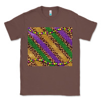 Chestnut mardi gras leopard glitter bead Classic Tee - BarkalooDesign