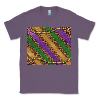 Lavender mardi gras leopard glitter bead Classic Tee - BarkalooDesign