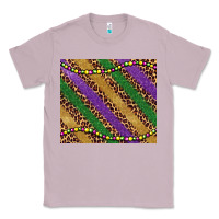 Lilac mardi gras leopard glitter bead Classic Tee - BarkalooDesign