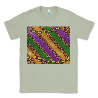 Matcha mardi gras leopard glitter bead Classic Tee - BarkalooDesign