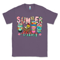 Lavender Summer Vibes Classic Tee - CowhideDigitalArt