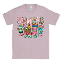 Lilac Summer Vibes Classic Tee - CowhideDigitalArt
