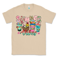 Mushroom Summer Vibes Classic Tee - CowhideDigitalArt