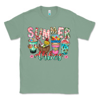 Sage Summer Vibes Classic Tee - CowhideDigitalArt