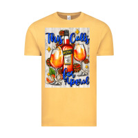 Vintage Mustard this calls for aperol   air freshener Vintage Tee - AdoDesignShop