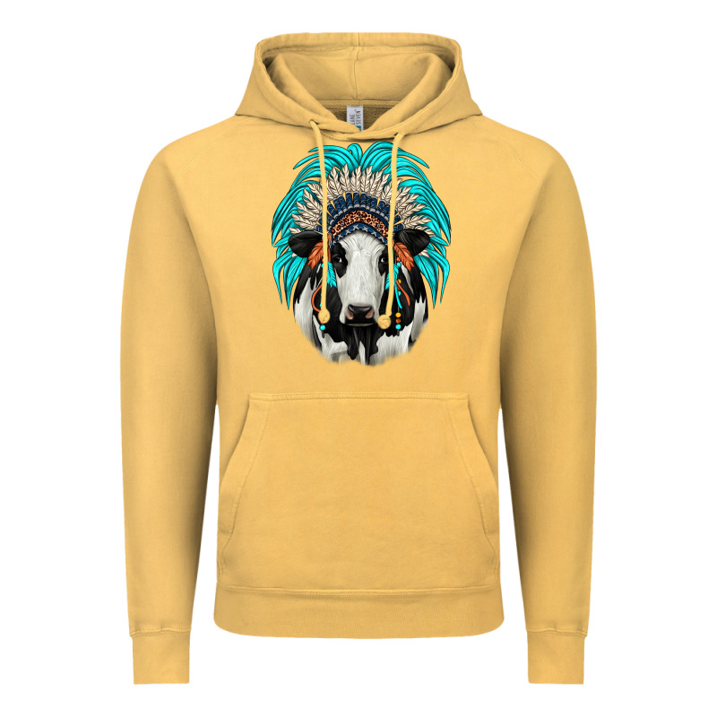 Holstein Indian Headdress Vintage Hoodie by JahusDesignShop | Teevron