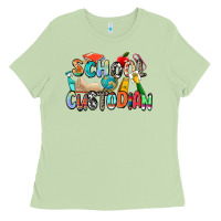 Matcha school custodian Ladies Tee - Zillion Design Studio