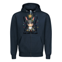 Navy mi burrito sabanero mexican Zipper Hoodie - MaliasSmallBusiness