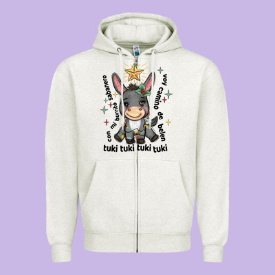 Mi Burrito Sabanero Mexican Zipper Hoodie Designed By Maliassmallbusiness