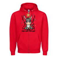 Red mi burrito sabanero mexican Zipper Hoodie - MaliasSmallBusiness