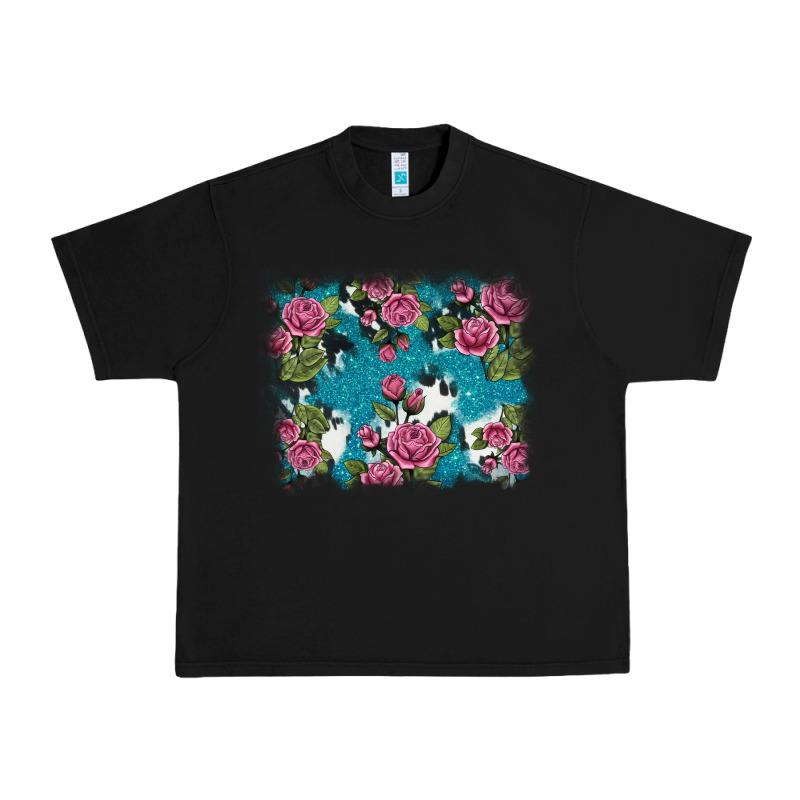 V.drose Glitter Cowhide Urban Heavy Tee by AdoDesignShop | Teevron