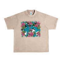 French Oak v.drose glitter cowhide Urban Heavy Tee - AdoDesignShop