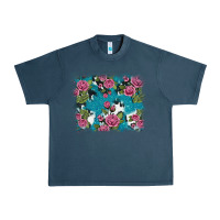 Midnight Navy v.drose glitter cowhide Urban Heavy Tee - AdoDesignShop
