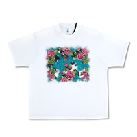 White v.drose glitter cowhide Urban Heavy Tee - AdoDesignShop
