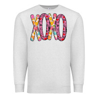 Oatmeal Heather Valentine Xoxo Premium Sweatshirt - Bettercallsaul