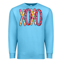 Ocean Blue Valentine Xoxo Premium Sweatshirt - Bettercallsaul