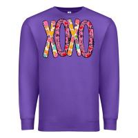 Purple Valentine Xoxo Premium Sweatshirt - Bettercallsaul
