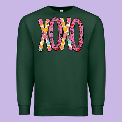 Valentine Xoxo Premium Sweatshirt Designed By Bettercallsaul
