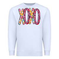 White Valentine Xoxo Premium Sweatshirt - Bettercallsaul